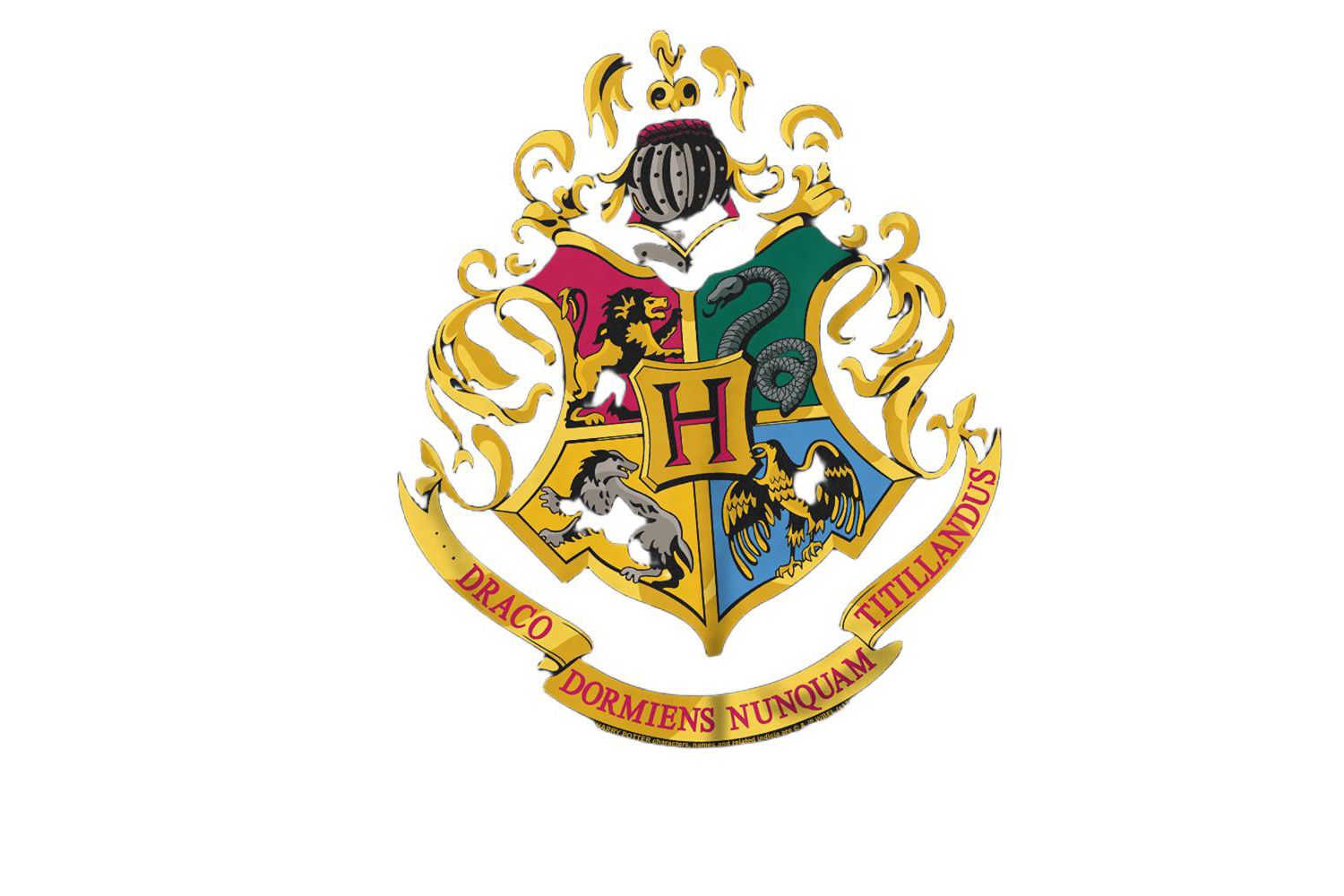 Men's Hogwarts Crest T Shirt