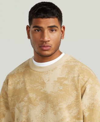 Men's Printed Crewneck Sweater