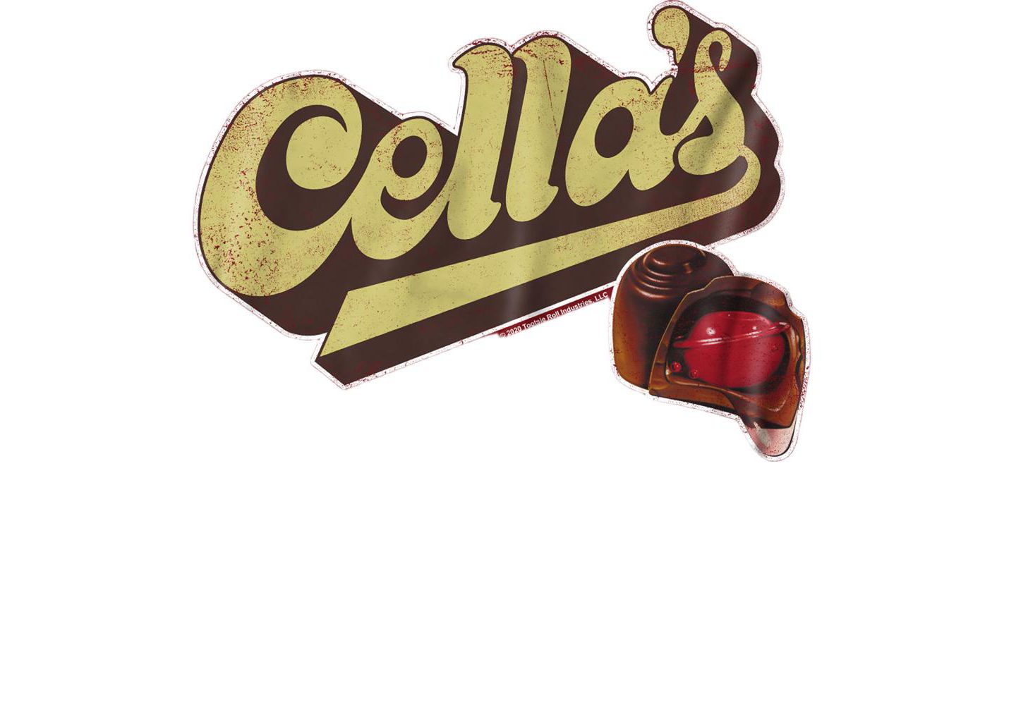 Мужская футболка Tootsie Roll Cellas Logo, цвет: Красный — фото 3