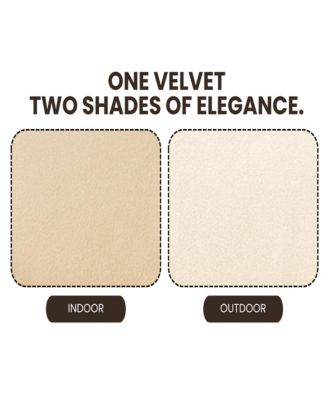 Bunny-Ear Pet-Friendly Armchair Sofa Chair with Side Pocket, Scratch-Resistant Fabric, Built-in Cat & Dog Hideaway