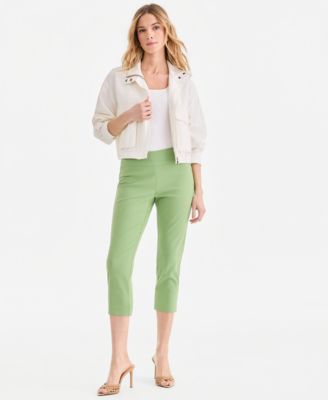 Women's Bengaline Pull-On Capri Pants