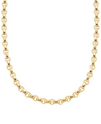 Gold-Tone Link Necklace