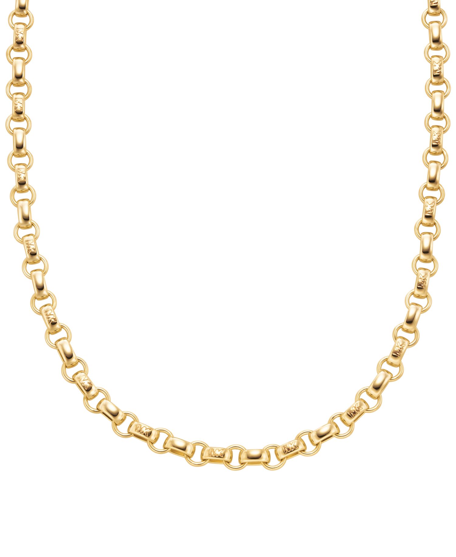 Gold-Tone Link Necklace