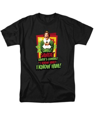 Men's Santa's Coming! I Know Him! T Shirt
