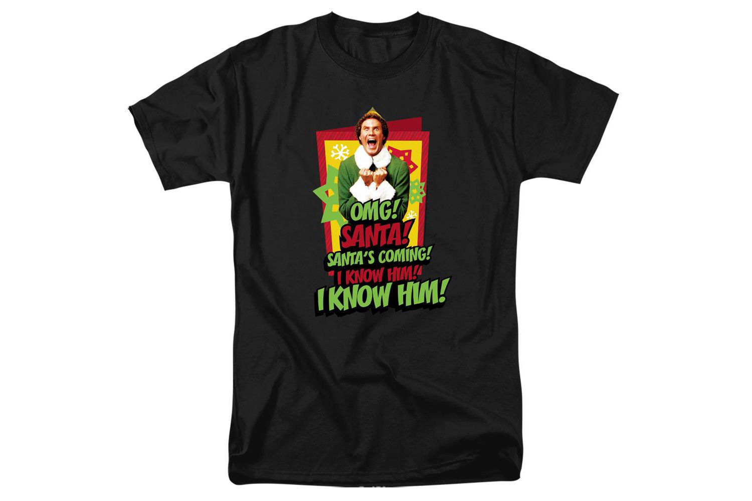 Men's Santa's Coming! I Know Him! T Shirt
