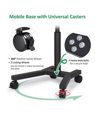 48" Large Giant Prize Wheel w/ Mobile Base Spinning Raffle Trade Show