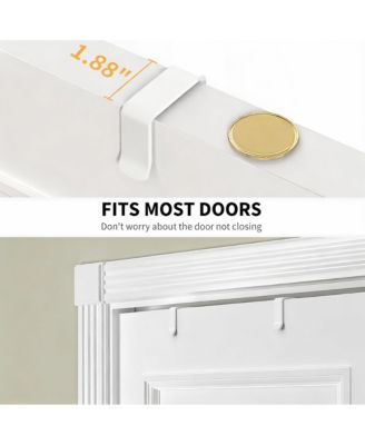 9-Tier Metal Over-the-Door Organizer for Kitchen, Bathroom, Laundry