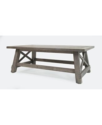 Outer Banks Reclaimed Pine 54" Coffee Table - Driftwood