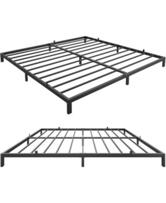 6 Inch Full Bed Frame Metal Platform, Full Bed Frame with Ample Storage, No Box Spring Needed and Steel Slat Support, Easy Assembly
