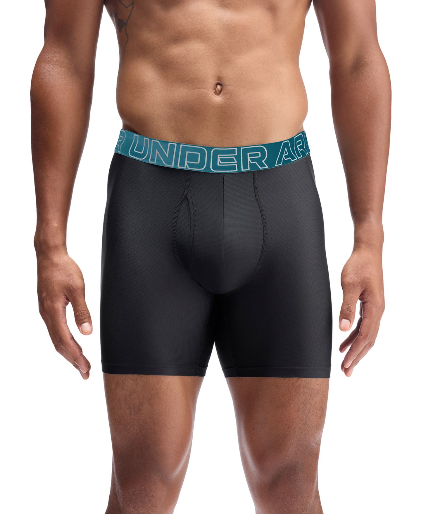 Трусы-боксеры Novelty для мужчин, 3 шт. — Under Armour, цвет: Чёрный — фото 2