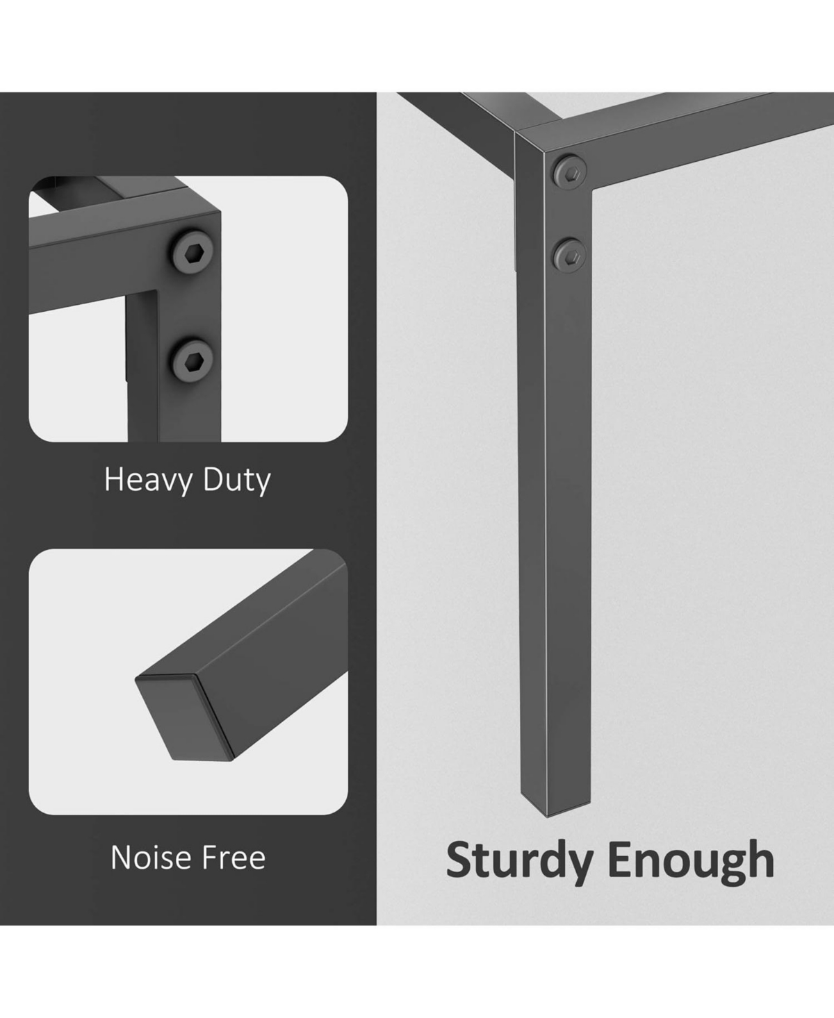 Gaomon Metal Bed Frame – Heavy Duty, Noise-Free, Easy Assembly, No Box Spring Needed