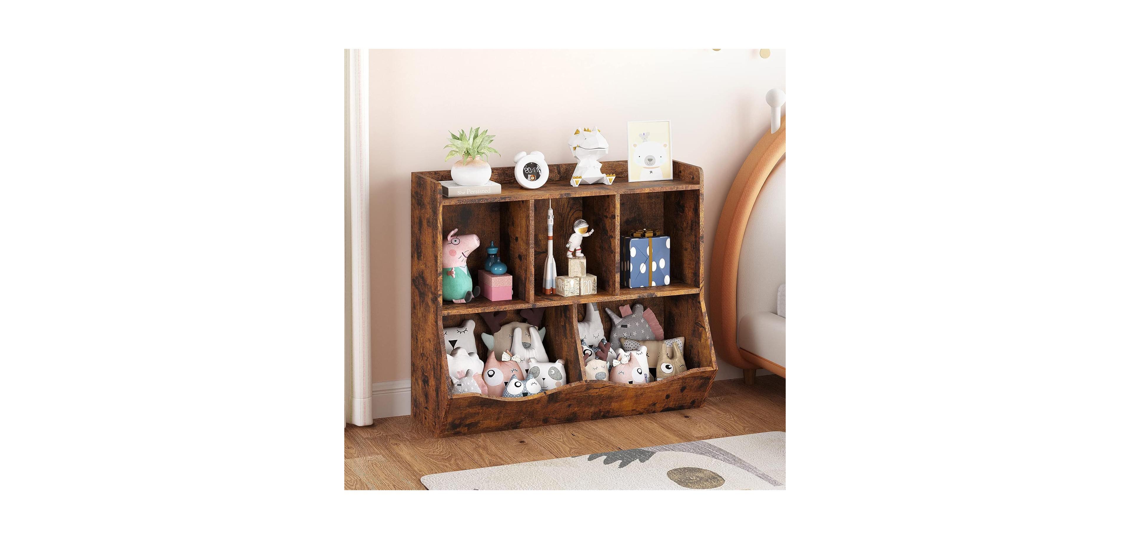 gaomon Kids Bookshelf and Toy Storage Bookcase