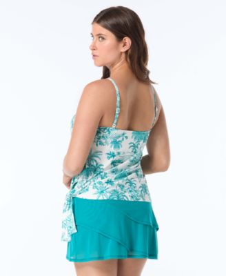 Women's Stella Scoop Neck Tankini Top