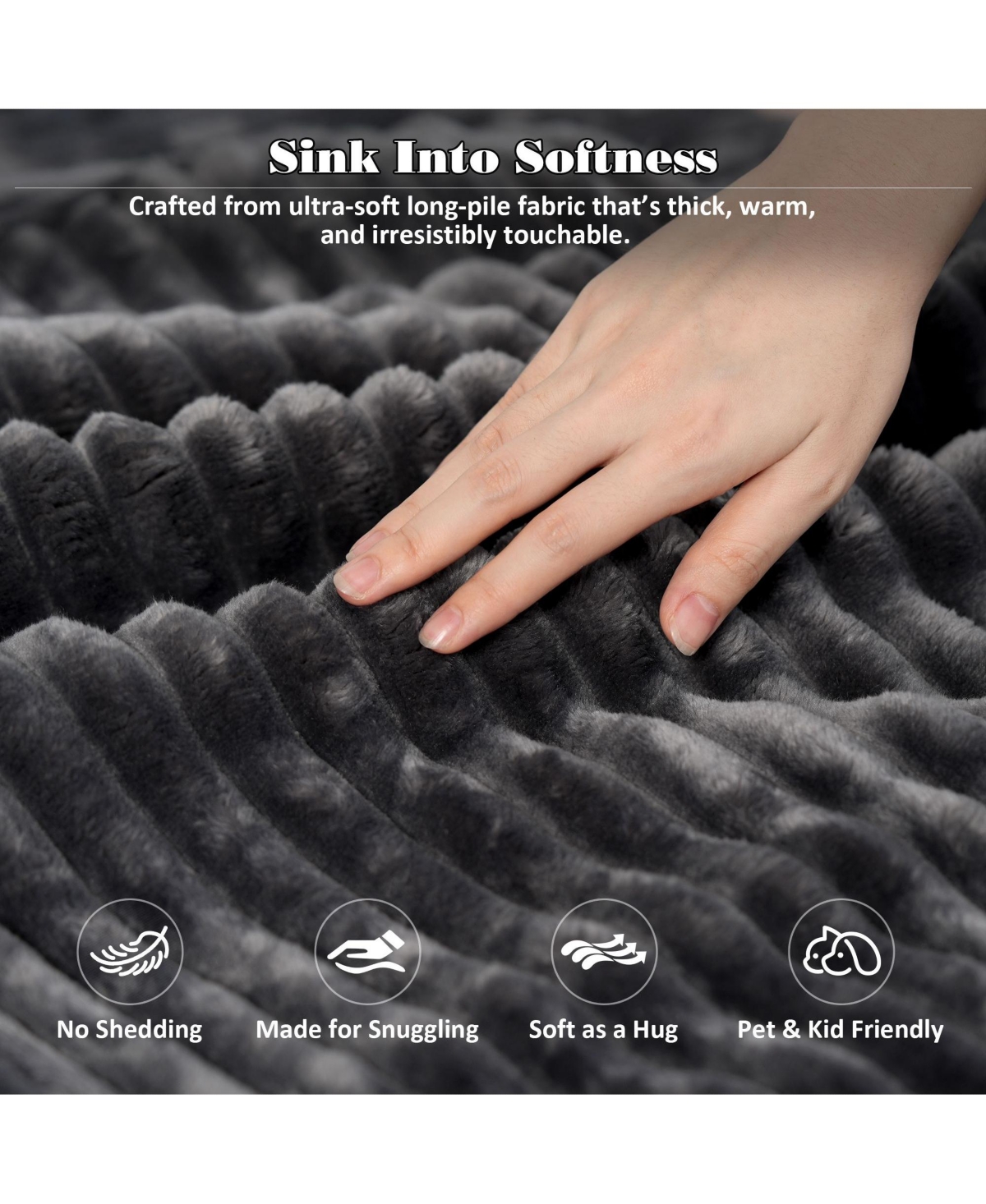 Xizzi 128''×96'' Modular Sectional Sofa , 8-Piece U-Shaped Deep Seat Cloud Couch with Chaise Ottoman