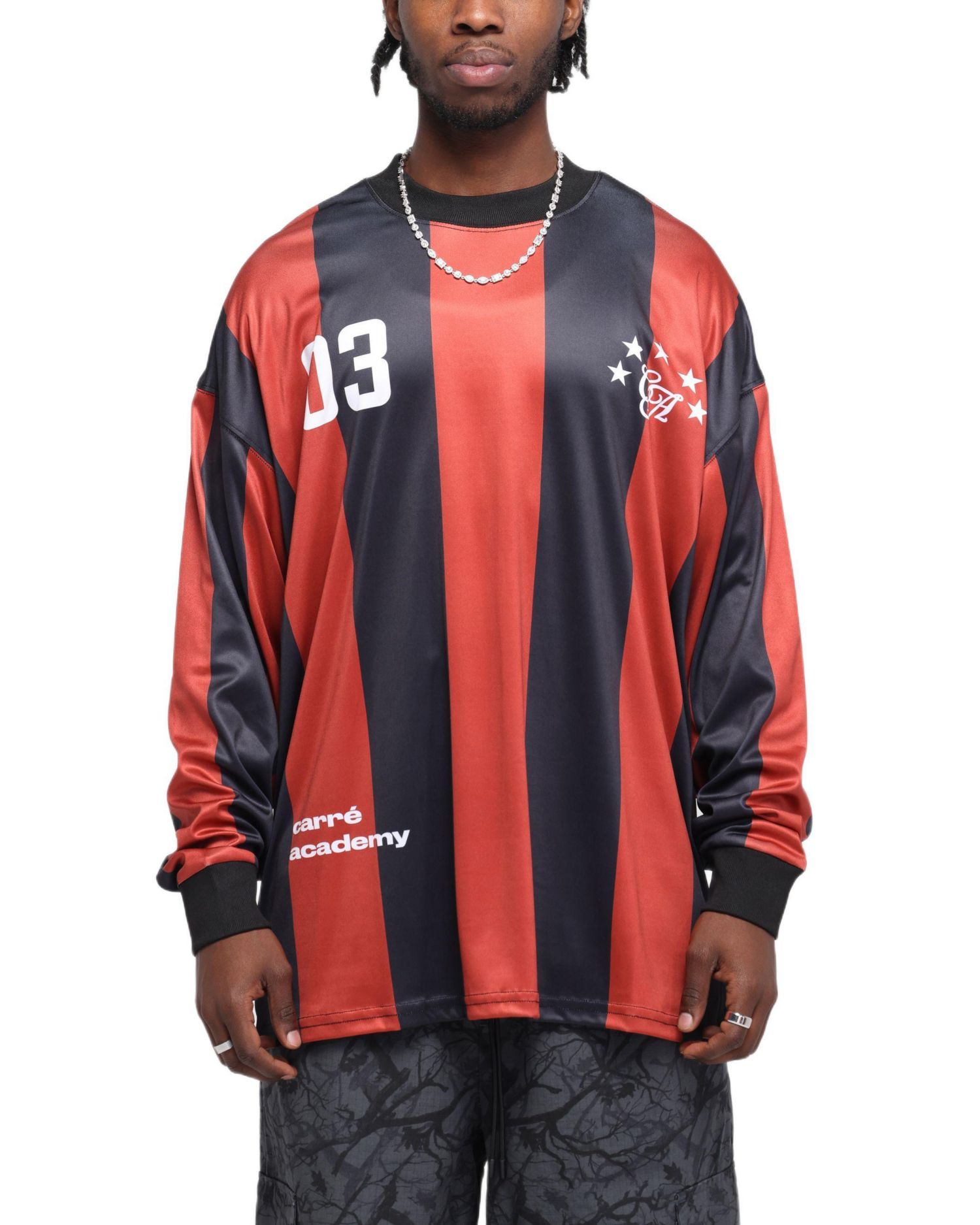 Men's Academy Oversized Long Sleeve T-Shirt