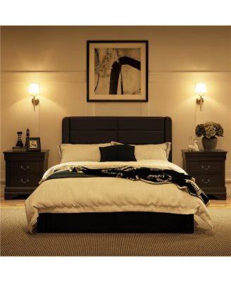 1-Pc Wooden Modern 2-Drawer – Nightstand