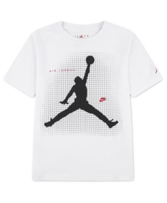 Boys' 8-20 Jumpman Grid Blur Crewneck T-Shirt