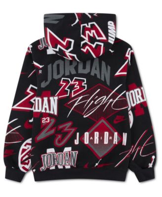 Boys' 8-20 Dynasty Printed Long-Sleeve Hoodie