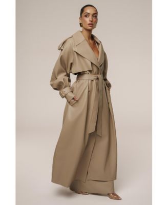 Women's The Icon PU Leather Coat