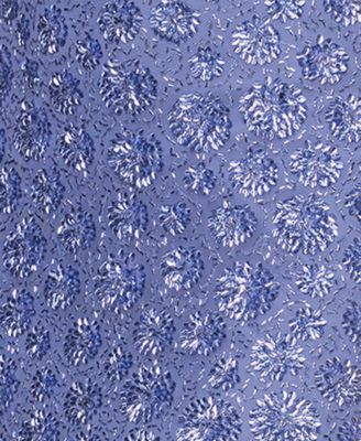 Juniors' Long Cowl Neck Sequin Slim Ball Gown