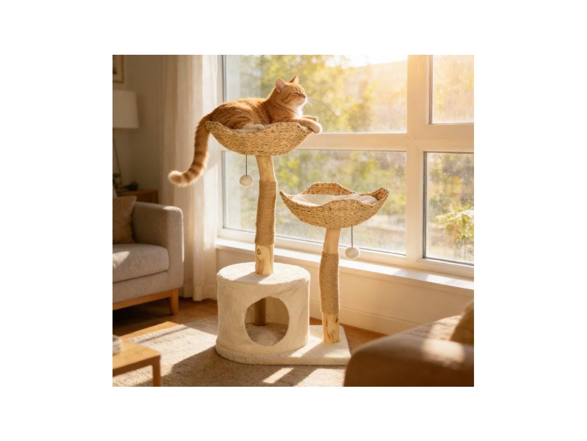 Zeus & Ruta Cat Tree Cat Tree with Scratching Post