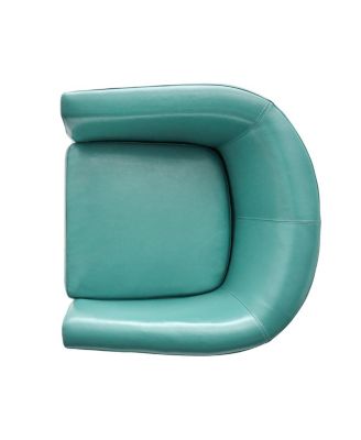 Corley Club Chair: Swivel Barrel Chair