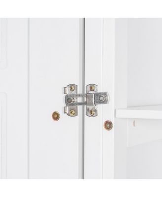  Queen Murphy Bed with Desk, Storage, Cabinets, Hidden Wall Bed, Lights