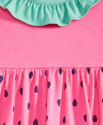 Baby Girls' Fruit Skirted Sunsuit