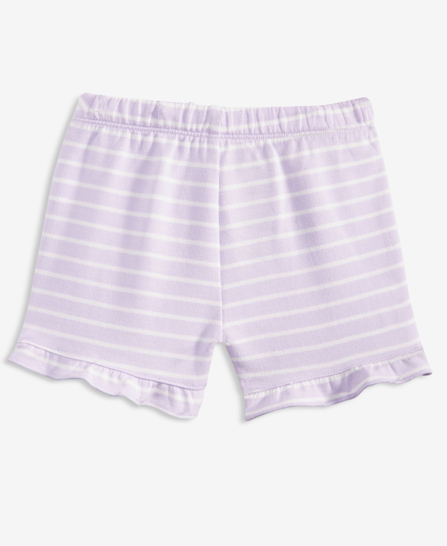 Baby Girls' 3M-24M Mix and Match French Terry Simple Stripe Shorts
