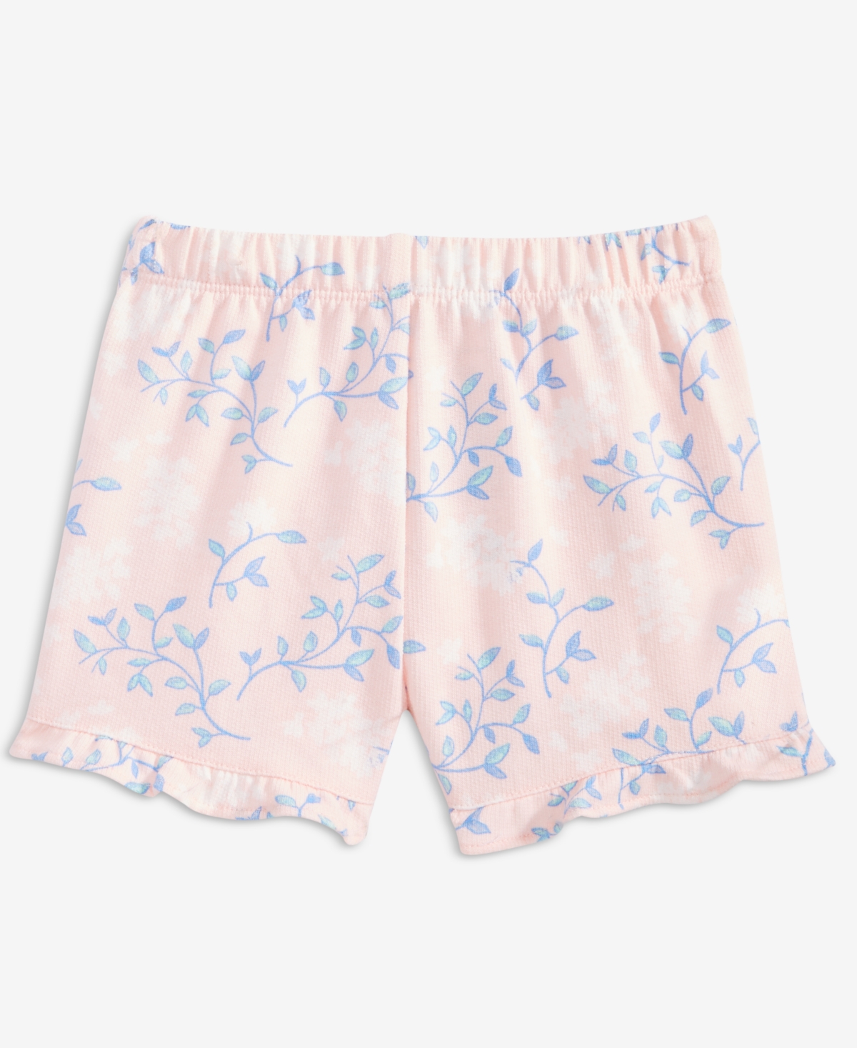 First Impressions Baby Girls' 3M-24M Mix and Match French Terry Countryside Floral-Print Shorts, Macy's Exclusive