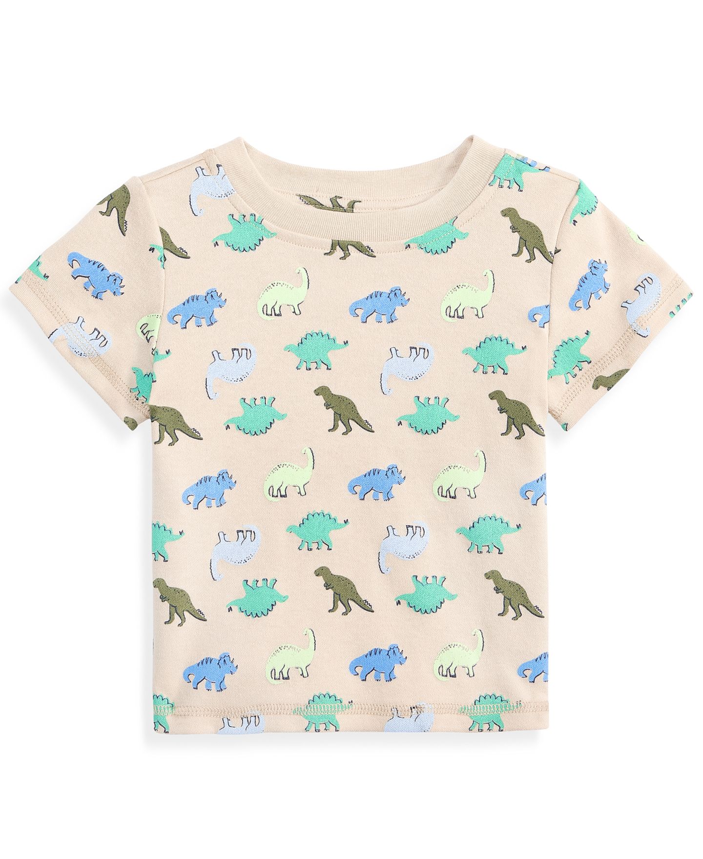 Футболка First Impressions Mix and Match Dino Family Printed T-Shirt для мальчиков-малышей — фото 1