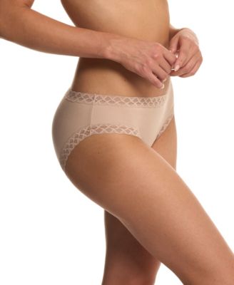 Women's Bliss Lace-Trim Cotton Brief Underwear 156058