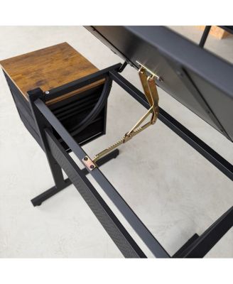 1500pc Jigsaw Puzzle Table for Adults - Black, with 4 Trays & 2 Storage Drawers