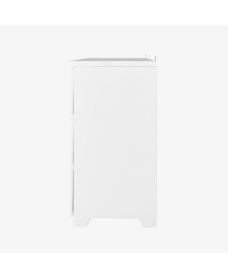 White 9 Drawer Cabinet/Dresser for Bedroom, Living Room, Hallway, Entryway