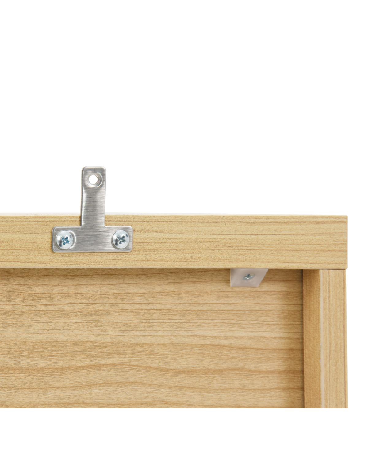 Streamdale Furniture 6 Drawer Storage Cabinet, Wood Dresser Clothes Organizer with Wavy Panel