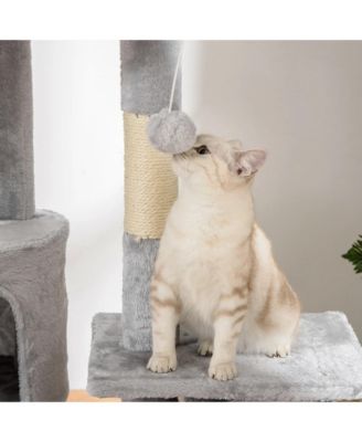 94.5-102.4" Height Adjustable Cat Tree