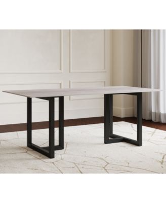 30" Emila Rectangular Sintered Stone Dining Table, Created for Macy's