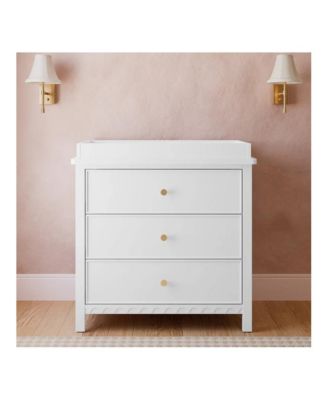 Sasha 3 Drawer Chest with Changing Topper