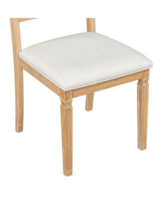 Vintage Extendable Dining Table Set for 6