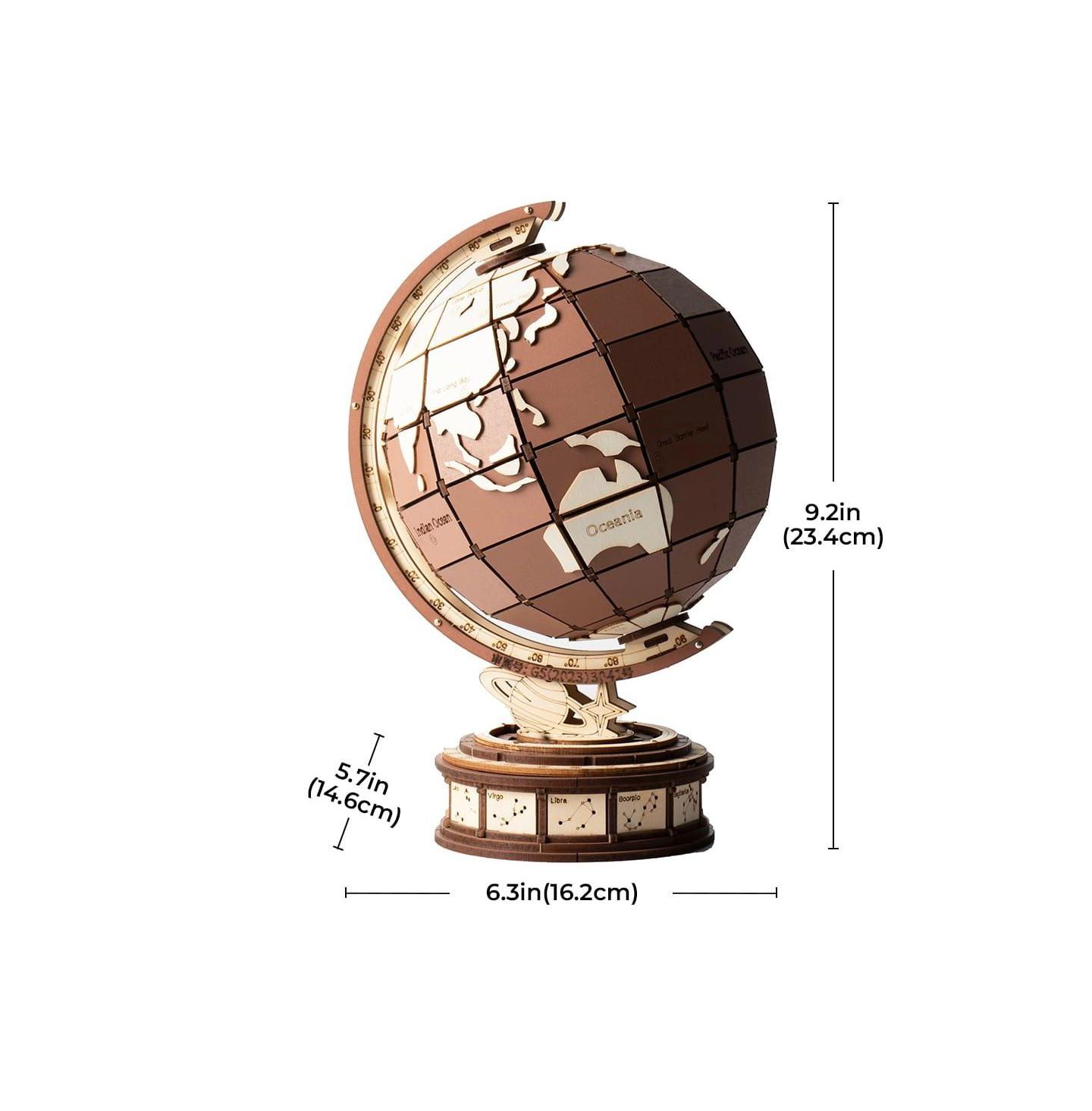 Детские конструкторы Flash Popup Global Wonders 277-Piece 3D Wooden Puzzle, Ages 14+ — фото 5