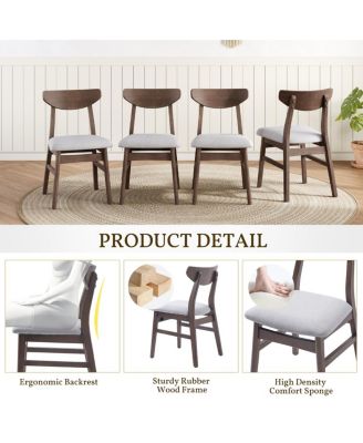 Set of 2 Modern Scandinavian Chairs