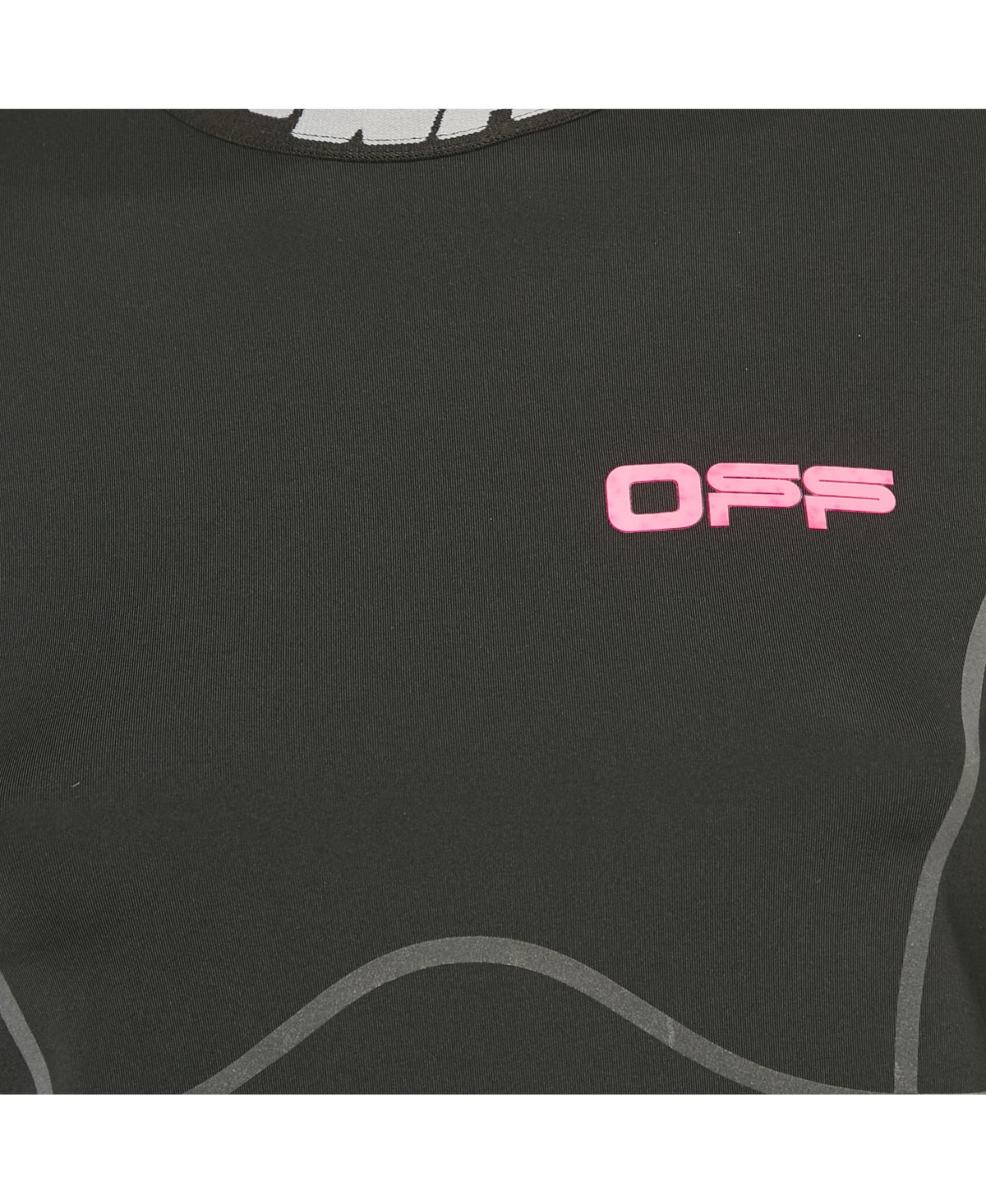 Pre-Owned Off-White Women's Black Technical Jersey Pullover