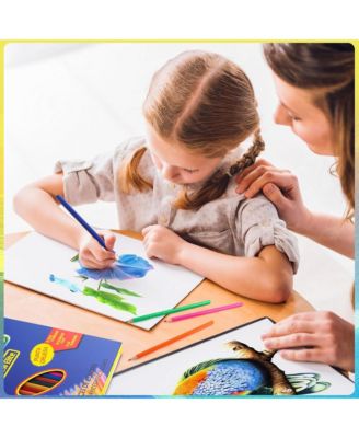 18 Colors Coloring Pencils Set, Softcore Hexagonal Colored Pencil, Sketching Drawing Pencils for Beginners, Art Supplies for Drawing