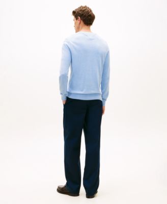 Men's Essential Solid V-Neck Sweater