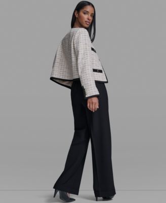 Women's Five-Button Round Neck Jacket