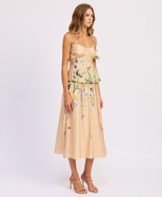 Women's Sleeveless Scoop Neck Carrera Top