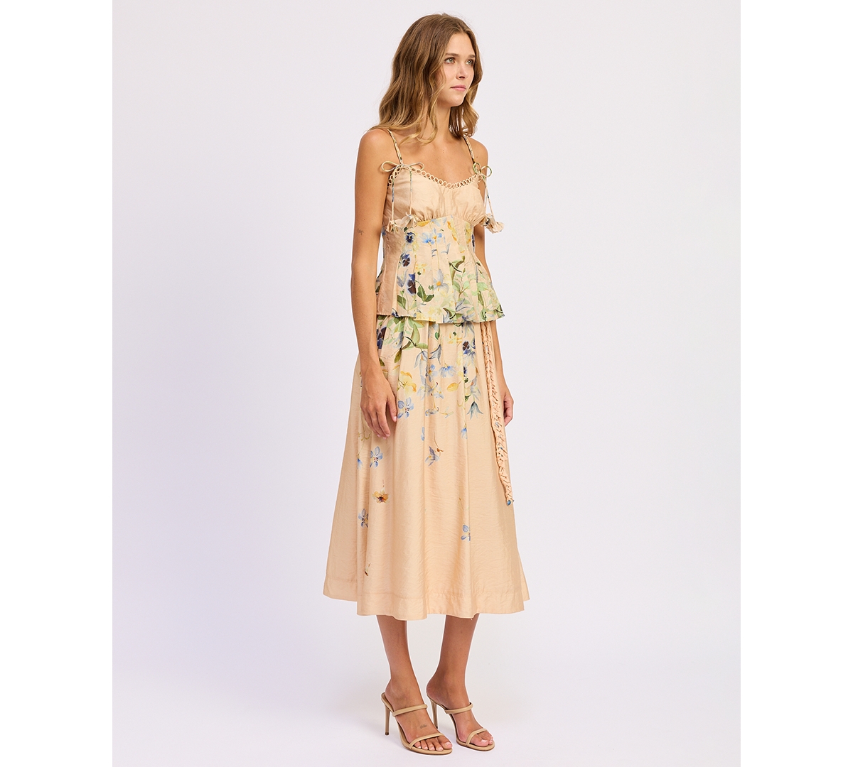 En Saison Women's Sleeveless Scoop Neck Carrera Top