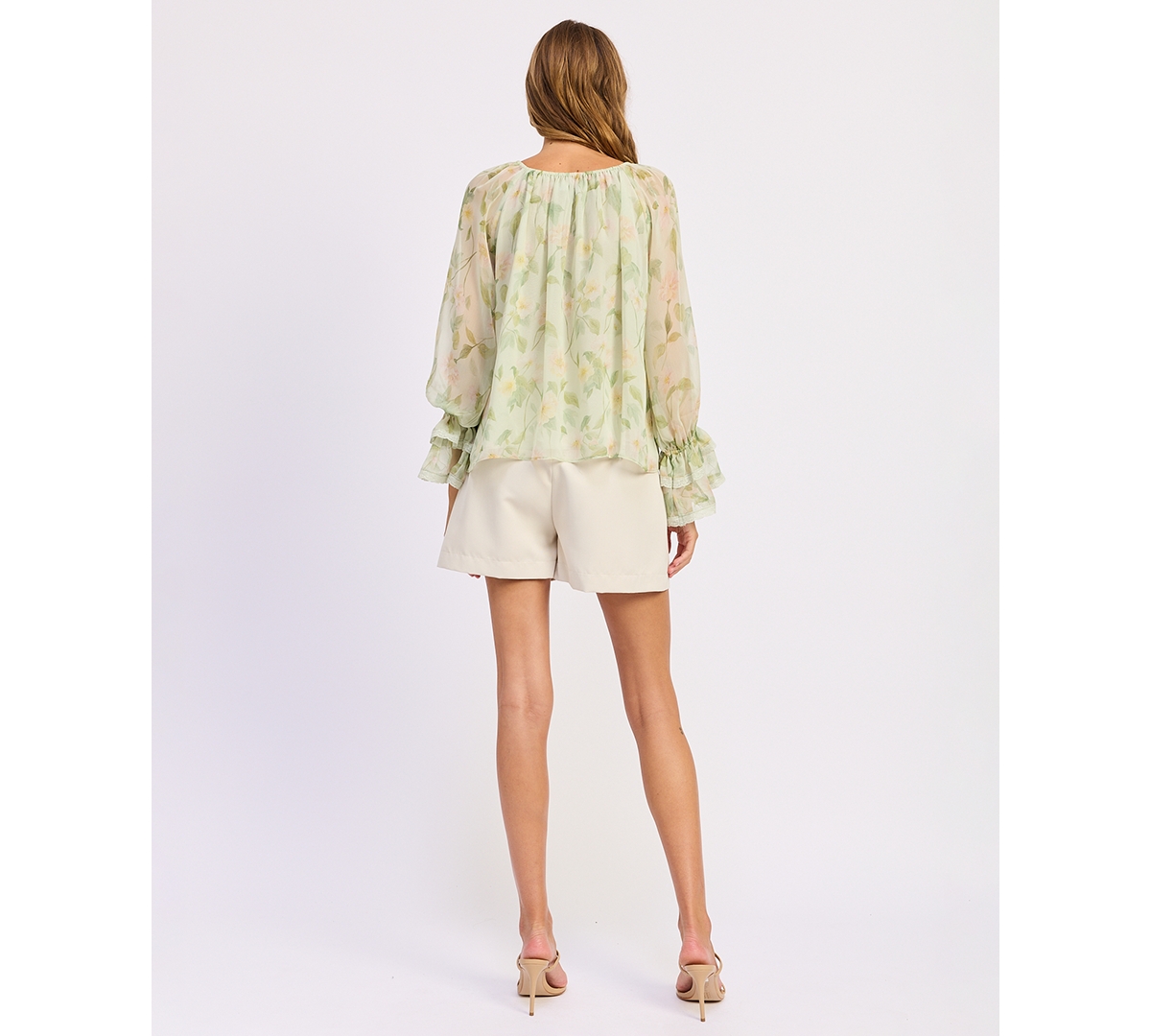 En Saison Women's Paloma Crewneck Blouse