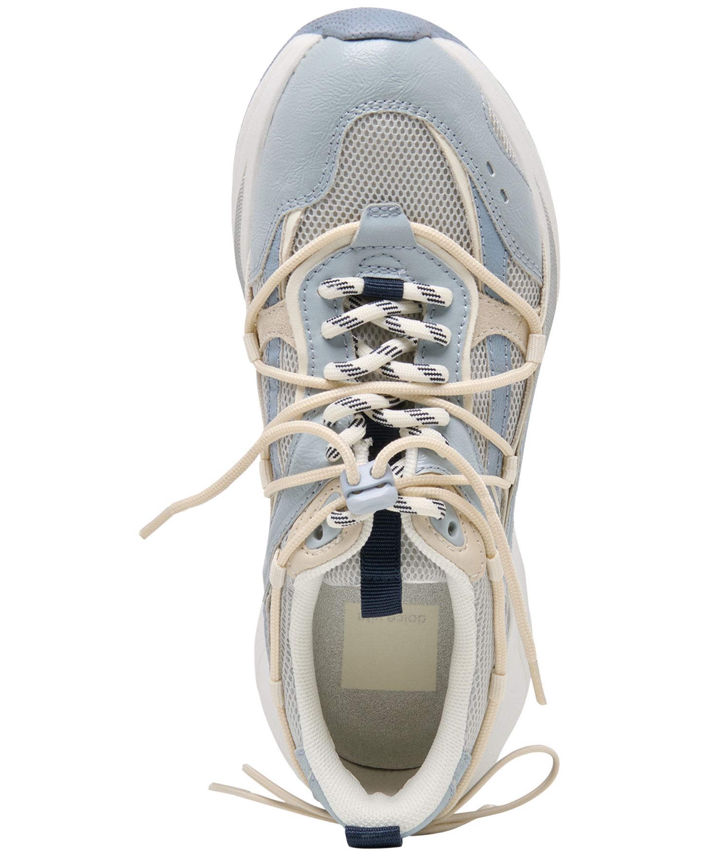 Женские кроссовки Dolce Vita Selmar Lace-Up, цвет: Синий разноцветный кожаный — фото 4