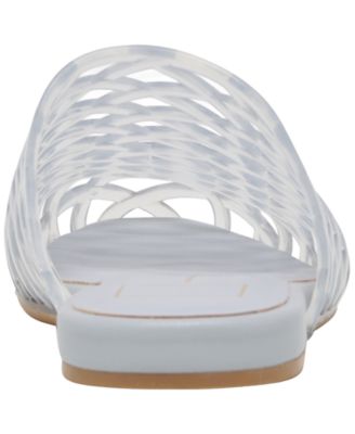 Women's Ginna Caged Slip-On Jelly Mule Flats